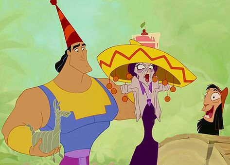 From The Emperor’s New Groove (2000) The Emperor's New Groove, Couples Costume, Dark Disney, Animation Studios, Emperors New Groove, Muse Art, Best Disney Movies, Walt Disney Animation Studios, New Groove