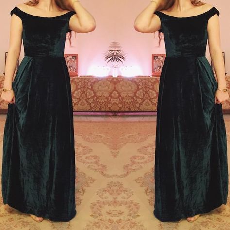 Velvet Dress Pattern, Velvet Princess Dress, Pattern Hacking, Off Shoulder Diy, Off The Shoulder Dresses, Infinity Dress Bridesmaid, By Hand London, Dress Patterns Diy, Pattern Draping