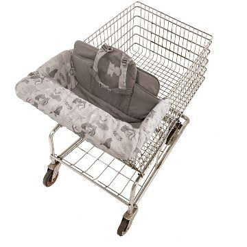 Eddie Bauer Shopping Cart & High Chair Cover-Grey Cart Cover For Baby, Baby Shopping Cart, Toddler Essentials, Shopping Cart Cover, Highchair Cover, Cart Cover, Baby High Chair, Baby Prep, Cover Gray