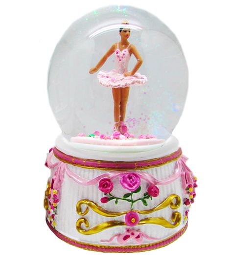 BALMWG-AA: Turning Ballerina Musical Snow Globe Ethnic - Plays "Serenade' by Shubert Nutcracker Gifts Ballet, Ballet Gifts, Ballerina Decor, Musical Snow Globes, Ballet Gift, Nutcracker Soldier, Globe Ornament, Nutcracker Ballet, Best Stocking Stuffers