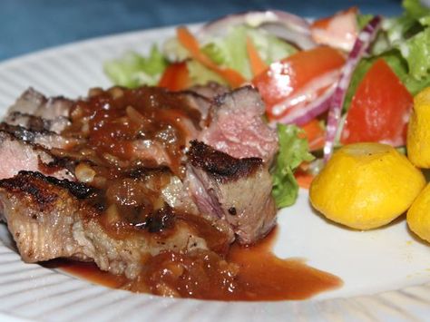 Monkey Gland Sauce (no monkey parts included!) Tastes great with steak. Serves way more than 1! African Monkey, Monkey Gland, Art Homeschool, Grilled Beef, South African Recipes, Vegetable Puree, Steak Sauce, African Food, Roast Beef