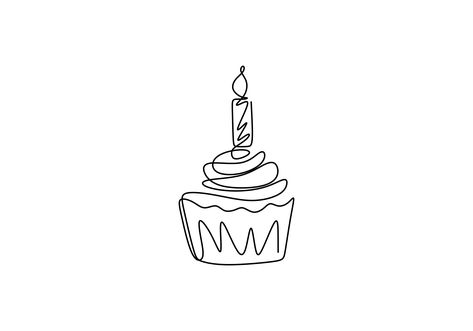 Cake Drawing Aesthetic, Happy Birthday Drawings, Cake Icon, Cake Wallpaper, Candle Drawing, Birthday Logo, Candle Logo, Cupcake Drawing, Cake Vector