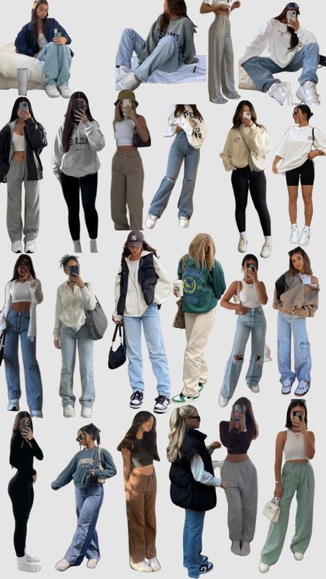 Airpod Body Shape Outfits, College 90s Aesthetic, How To Style A Define Jacket, Outfits That Everyone Has, University Outfits Aesthetic, Different Style Vestimentaire, Campus Life Aesthetic, Cute Outfits With Jeans For School, Jean Outfit Aesthetic