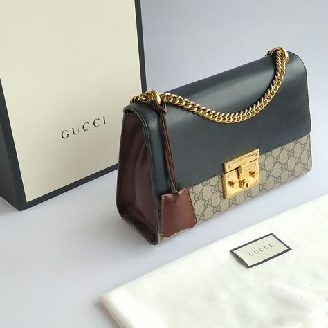 Gucci Padlock Bag, Gucci Padlock, Dream Bag, Luxury Purses, Bag Collection, Bag Shop, Cute Bag, Gucci Bag, Purses And Handbags