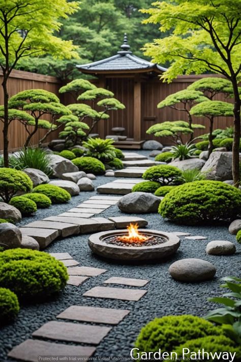 Gardeners-gardeneer garden decorations Japanese Garden Landscape Backyards, Japanese Gardens Backyard, Water In Garden Ideas, Japanese Zen Garden Backyard Small, Backyard Landscaping Japanese, Japanese Backyard Landscaping, Zen Garden Japanese, Japanese Landscaping Ideas, Zen Yard Ideas