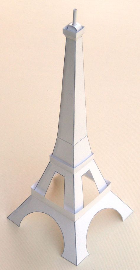 Eiffel Tower Paper model Paper Eiffel Tower, Eiffel Tower Template, Eiffel Tower Craft, Diy Eiffel Tower, Paris Party Decorations, Eiffel Tower Model, Paper Tower, Tower Models, Paris Theme Party