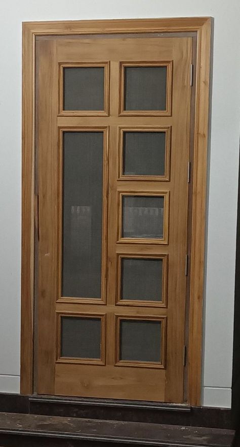 Jali Door Design Modern, दरवाजा डिजाइन, Jali Door, Net Door, House Main Door, Down Ceiling Design, Door Design Photos, House Main Door Design, Modern Bathroom Tile