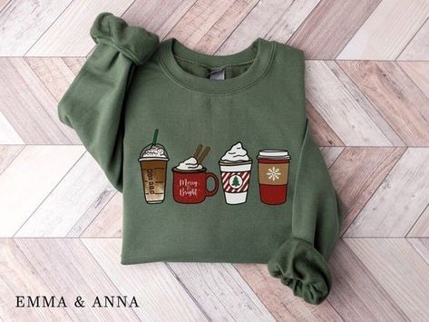 Holiday Hot Chocolate, St. Patrick’s Day, Fall Pullover, Coffee Sweater, Scale Business, Coffee Sweatshirt, Mama T Shirt, Holiday Sweatshirt, Autumn Coffee