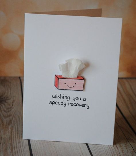 Diy Cards Get Well, Funny Get Well Cards, Speedy Recovery, Birthday Card Drawing, Kartu Valentine, 카드 디자인, Get Well Soon Gifts, Get Well Gifts, Card Drawing