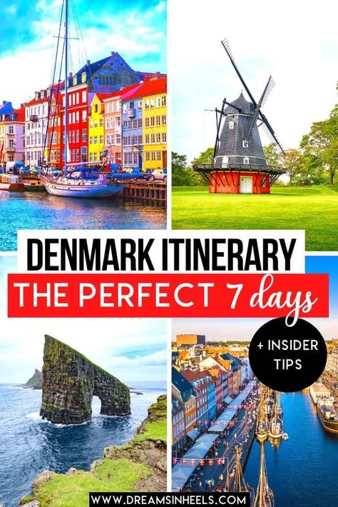 Planning a trip to Denmark? Everyone knows Copenhagen, but very often it is the only place, where people go in Denmark. Denmark has a lot more to offer than Copenhagen. Here is a 7 days in Denmark Itinerary with the best things to do in Denmark by a local. | Denmark aesthetic | Denmark travel | Denmark photography | Denmark Copenhagen | Denmark itinerary | Denmark travel itinerary | visit Denmark | best places to visit in Denmark | best time to visit in Denmark | Scandinavia travel photography | Denmark Itinerary, Denmark Bucket List, Legoland Denmark, Denmark Photography, Denmark Aesthetic, Denmark Travel Guide, Denmark Vacation, Travel Denmark, Visit Denmark