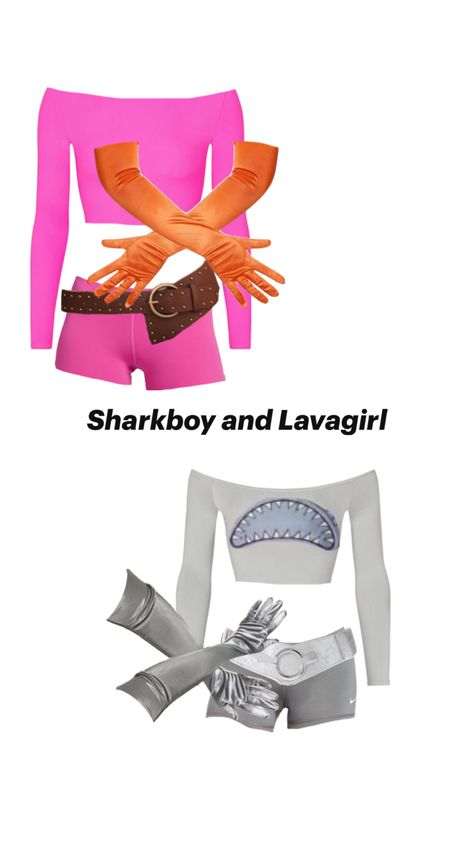 Sharkboy And Lavagirl, Duo Halloween Costumes, Halloween Costume, Halloween