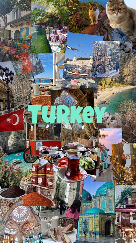 #Turkey #Beautiful #Scenery #Holiday Turkey View Wallpaper, Istanbul Turkey Aesthetic Wallpaper, Turkey Travel Aesthetic, Turkey Aesthetic Wallpaper, Antalya Turkey Aesthetic, Turkey Collage, Travelling Turkey, Istanbul Turkey Aesthetic, Turkey Vibes