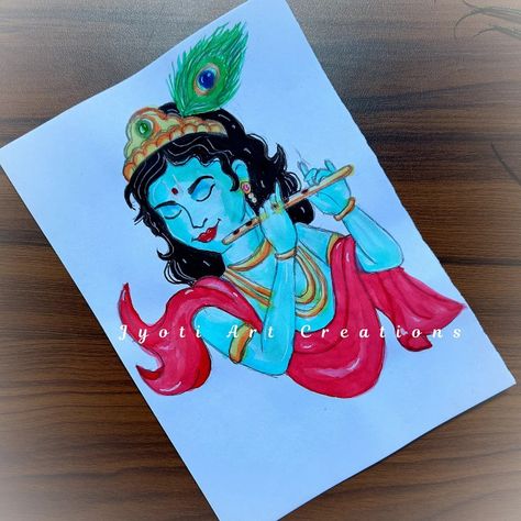 Janmashtami special drawing, Shri Krishna drawing, Shri Krishna Janamashtmi Drawing Ideas, Krishna Janmashtami Drawing, Janmashtami Drawing, Drawing Krishna, Shri Krishna Janmashtami, Janmashtami Special, Krishna Janmashtami, Shri Krishna, Krishna Painting