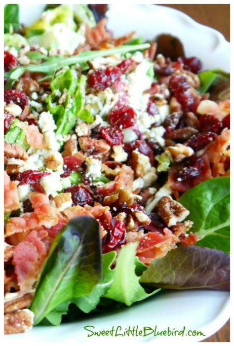 Mary's Best-Ever Salad (My Most Requested Salad Recipe) Bacon Quinoa Salad, That Good Salad Recipe, Salad Recipes With Gorgonzola Cheese, Pioneer Woman Salad Dressing Recipes, Best Salad With Steak, Valentine Salad Recipes, Fall Tossed Salad Recipes, 12 Tomatoes Recipes Salads, Jane Fonda Salad