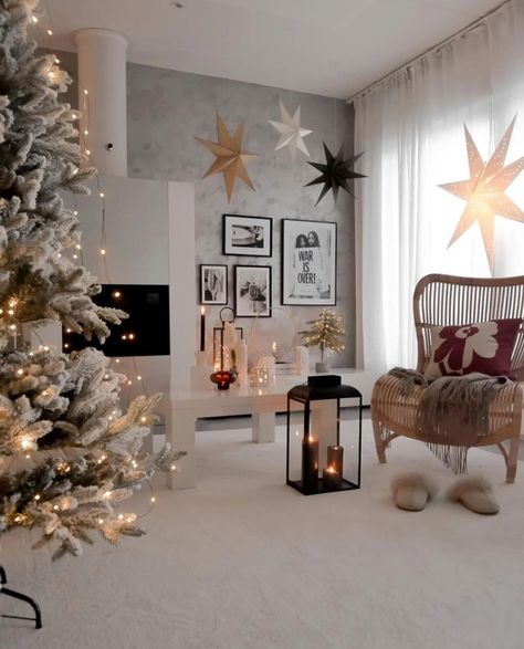 Slipcovered Sectional Sofa, Scandi Christmas Tree, Gray Sofas, Sectional Sofa Slipcovers, Slipcovered Sectional, Scandi Christmas, Sectional Slipcover, Home Decor Crate, Hygge Home