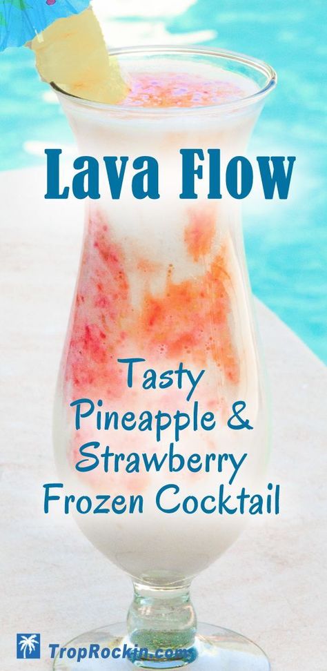 Strawberry Colada Cocktail, Frozen Pineapple Cocktail, Lake Water Drink Cocktail Recipes, Strawberry Daquiri Mock Tail, St Pete Beach Vice Drink, Frozen Painkiller Cocktail, Slushie Machine Alcohol Drinks, Blended Alcoholic Drinks, Alcoholic Smoothies