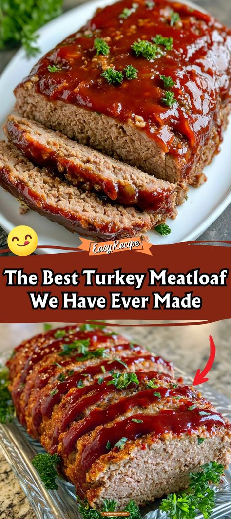 The Best Turkey Meatloaf We Have Ever Made Meatloaf With Celery And Onions, Juicy Turkey Meatloaf, Recipes For Dinner With Ground Turkey, Turkey Meatloaf With Bbq Sauce, Meatloaf With Turkey And Beef, Cheddars Restaurant Meatloaf Recipe, The Best Turkey Meatloaf, Meatloaf Recipes Ground Turkey, Turkey Meatloaf With Lipton Onion Soup