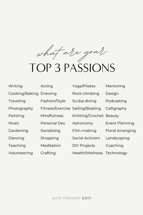 personal development top three passions Job Inspiration, Writing Therapy, Losing 40 Pounds, Personal Improvement, Get My Life Together, Journal Writing Prompts, Confidence Tips, Your Values, Good Mental Health