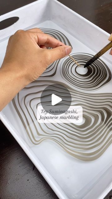 Marble Art Painting, Marbling Techniques Tutorials, Sumi Ink Art, Ink Marbling, Suminagashi Marbling, Marble Crafts, Monoprint Art, Marbling Paper, Zen Artwork