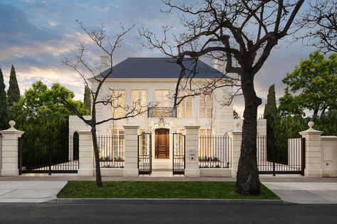 Country French Homes Exterior, French Provincial Home, New Classical Architecture, Shop Architects, Provincial Home, Classic House Exterior, French Style Homes, Casa Country, Backyard Pool Designs