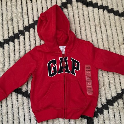 Gap Baby Red Zip Up Sweatshirt Size 12-18 Nwt Bundle With Other Items For Free Shipping Drawing Architecture, Baby Red, Latina Fashion Outfits, Gap Logo, Shoes Outfit Fashion, Outfit Inspo Casual, Zip Up Sweatshirt, Fits Clothes, Dress Drawing