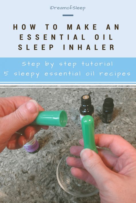 A simple sleep inhaler DIY and free essential oil recipes for insomnia For Sleep, Essential Oil Inhaler, Natural Remedies For Insomnia, Sleep Drink, Insomnia Causes, Essential Oils For Sleep, Sleep Remedies, Natural Sleep Remedies, Natural Sleep