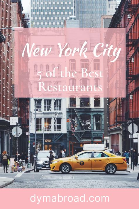 For 5 of the best restaurants in New York City, read this post! This post includes also menus and addresses, so you can easily choose where to have dinner! Nyc Dinner, Restaurant Steak, Restaurants In New York City, Restaurants In New York, New York Pizza, New York Style Pizza, Anniversary Dinner, New York Museums, City Restaurants