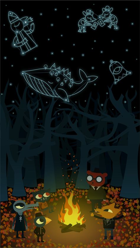 Night In The Woods Constellations, Night Into The Woods, Indie Game Wallpaper, Night In The Woods Phone Wallpaper, Night In The Woods Screenshots, In The Woods At Night, Night In The Woods Lockscreen, Night In The Woods Background, Night In The Woods Wallpaper Iphone