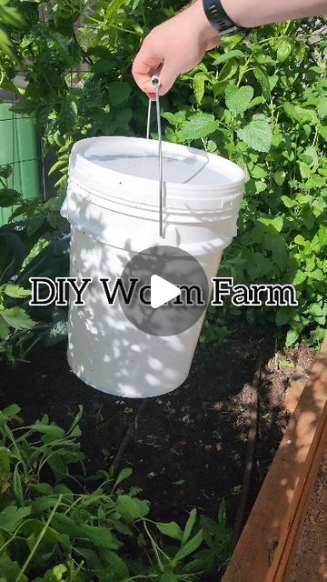 Compost Worm Bin, How To Build A Worm Farm, Worm Farming Diy, In Ground Composting, Diy Worm Bin, How To Make A Worm Farm, Compost Bin Diy For Beginners, Worm Farm Diy How To Make A, Diy Worm Compost Bin