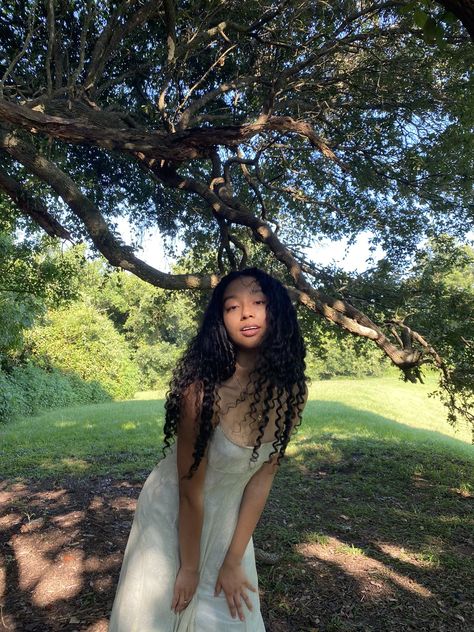 Curly Hair, A Woman, Hair, White, Black