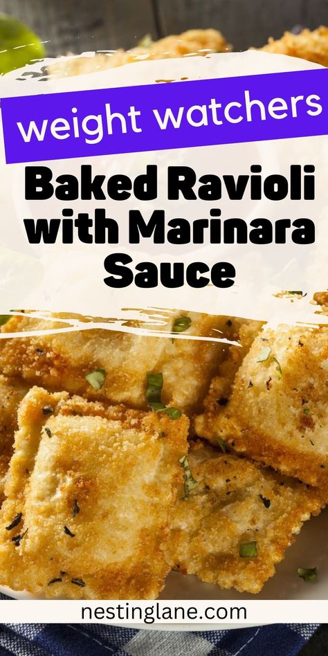 WW Friendly Ravioli with Marinara Sauce Recipe. This delightful dish is not only incredibly easy to prepare but also brimming with both taste and nutrition. It's a fantastic solution for utilizing any leftover ravioli tucked away in your refrigerator. With just five essential ingredients - cheese ravioli, egg, parmesan cheese, oregano, and fat-free marinara sauce - you can create a quick and satisfying appetizer, lunch, or dinner. Ravioli With Marinara Sauce, Salt Free Diet, Ravioli Sauce, Baked Ravioli, Low Salt Recipes, Ravioli Bake, Marinara Sauce Recipe, Light Sauce, Ravioli Recipe