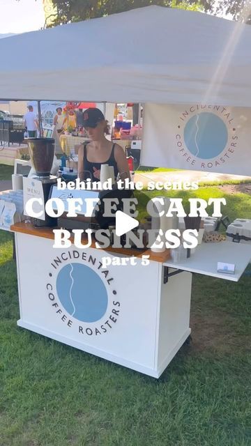 Incidental Coffee Roasters on Instagram: "behind the scenes of our coffee cart…   a little window into the technical aspects of how this cart runs and how we can make quality espresso drinks in the park (or at your event 🤠)   and again we got these mobile cart pieces from  @custom_coffee_cart with custom cutouts too 🙌" Mobile Barista Coffee Carts, Coffee Bar Portable, Diy Mobile Snack Cart, Coffee Carts Ideas Business, Coffee Cart Essentials, Coffee Caravan Ideas, Coffee Expo Booth, Coffee Cart Layout, Selling Coffee At A Farmers Market