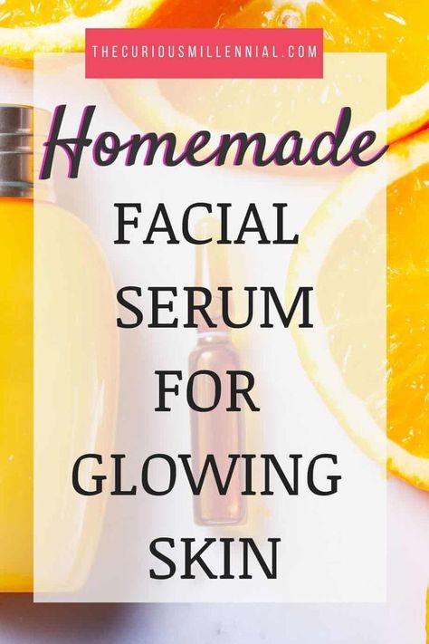 Want a boost of brightness? Try this DIY Vitamin C glow serum for face. Use this DIY Vitamin C serum regularly at home to get that beautiful glowing skin in the morning. This face serum has been made with all natural ingredients and doesn’t cost a lot. Definitely try this DIY face serum recipe for gorgeous younger looking skin. #bestglowserum #DIY #beautyproducts #skincarehomeremedies Home Made Face Serum For Glowing Skin, Best Face Serum For Glowing Skin, Diy Serum For Glowing Skin, Diy Face Serum Recipe, Diy Face Serum, Face Serum Recipe, Diy Vitamin C Serum, Serum For Glowing Skin, Serum Recipe