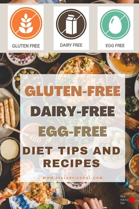 Egg Free Diet, Dairy Free Egg Free Recipes, Gluten Free Dairy Free Recipes Dinner, Corn Free Recipes, Egg Free Desserts, Egg Free Breakfast, Dairy Free Recipes Dinner, Allergen Free Recipes, Soy Free Recipes