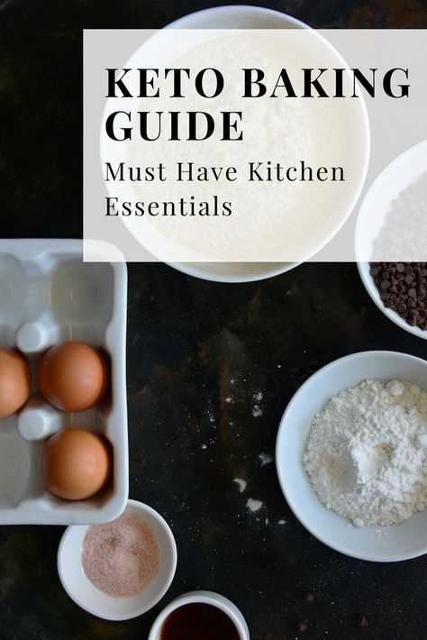 Keto baking guide must have kitchen essentials Baking Ingredients List, Baking Guide, Kitchen Essentials List, Stock Your Pantry, Keto Baking, Keto Grocery List, Goat Cheese Recipes, Diet Desserts, Ketogenic Diet For Beginners