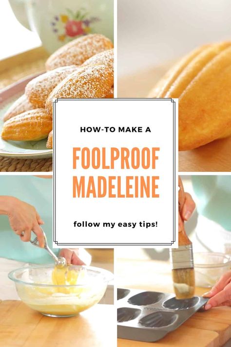 Madeleine Cookies Recipe, Madeline Cookies Recipe, Madeline Cake, Madelines Recipe, Madeleines Recipe, Madeleine Cake, Madeline Cookies, French Apple Tart, Madeleine Recipe