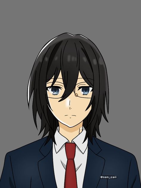 He is a student in Class 3-1 of Katagiri Senior High School. Miyamura Horimiya, Izumi Miyamura, Senior High School, A Student, High School Seniors, High School, Anime, Quick Saves