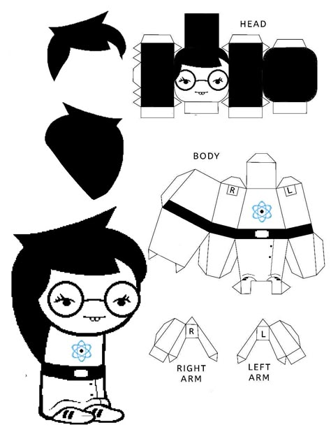 Homestuck Paper Dolls, Homestuck Papercraft, Homestuck Panels, Homestuck Karkat, Jade Harley, Homestuck Trolls, Papel Craft, Silly Images, Art Template