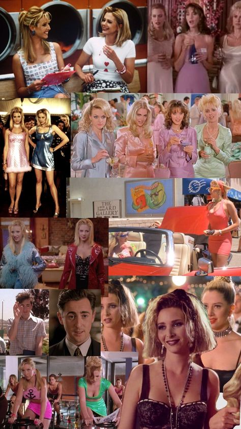 Romy and Michelle Romy And Michelle Costume, Romy And Michelle High School Reunion, Romy And Michelle Outfits, 1990 Vibes, Character Planning, Romy And Michelle, Rom Coms, High School Reunion, Halloween Costumes Friends