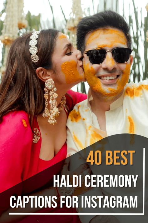 40 Best Haldi Ceremony Captions for Instagram Planning a Haldi Ceremony and wondering how to make it Insta-worthy? Look no further! In this blog, check out our "40 Best Haldi Ceremony captions for Instagram" that not only resonate with your audience but also showcase the beauty of this traditional pre-wedding ritual. #sareeslayers #haldiceremony #instagramcaptions Haldi Instagram Story, Haldi Caption For Bride, Caption For Mehendi Ceremony, Haldi Ceremony Songs List, Haldi Ceremony Quotes For Instagram, Caption For Haldi Ceremony, Haldi Ceremony Quotes For Bride, Haldi Songs For Insta Story, Caption For Haldi Ceremony Pics