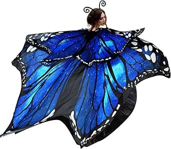 Butterfly Costume Women's, Scene Costume, Dancing Props, Halloween Butterfly, Antenna Headband, Butterfly Shawl, Butterfly Wings Costume, Butterfly Halloween, Dance Props