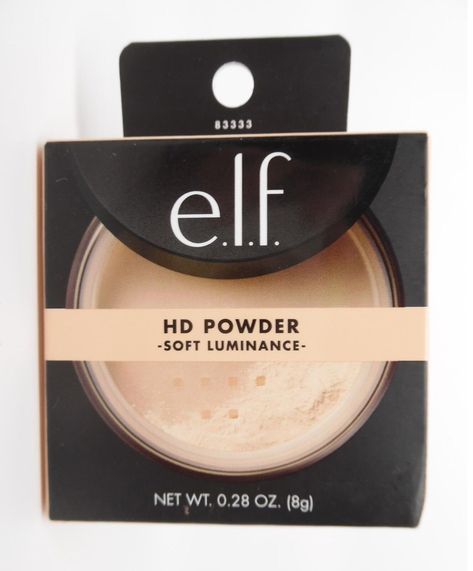 e.l.f. HD High Definition Loose Face Powder - Soft Luminance - 0.28 oz. The e.l.f High Definition Loose Powder creates a "soft focus" effect on the skin. It helps mask fine lines and imperfections for a radiant looking complexion. The loose powder can be worn alone or used to set foundation. Features HIGH DEFINITION COVERAGE: Perfect your skin and give it a high definition finish. This translucent formula helps to fill in fine lines and cover imperfections for a brilliant complexion. HOW TO WEAR Sticker Removal, Soft Focus, Face Powder, Loose Powder, Iron Oxide, Glass Containers, High Definition, Elf, Im Not Perfect