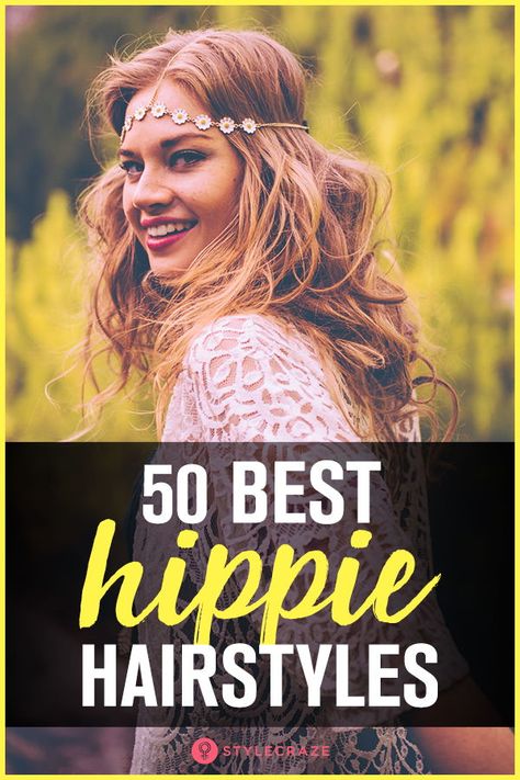 50 Best Hippie Hairstyles #women #Hairstyles #hairstyle Hippie Hairstyles 70s, 70s Hairstyles Hippie, 70s Hippie Hair, Easy Hippie Hairstyles, 70’s Hairstyles, Hairstyles 70s, 70s Hair Styles, 70s Hair And Makeup, 70s Hairstyles