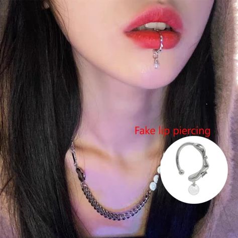 1PC Fake Labret Lip Piercing Jewelry C Lip Ring Body Accessories Fake Septum Piercing Body Piercing Jewelery Non Piercing _ - AliExpress Mobile Labret Piercing Ring, Fake Septum Piercing, Labret Lip Piercing, Lip Piercing Ring, Lip Piercing Jewelry, Piercing Rings, Lip Jewelry, Body Accessories, Labret Piercing