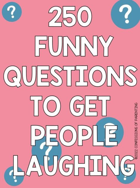 Spark joy & conversations with these 250 funny questions. Perfect for parties, dates, or a quick mood lift! Funny Get To Know Me Questions, Questions To Confuse Your Friends, Yay Or Nay Questions, Funny How Well Do You Know Me Questions, What If Questions Funny, Funny Question To Ask Your Teacher, Funny Ask Me Questions On Instagram, Finish The Sentence Game Funny, Funny Question To Ask Friends