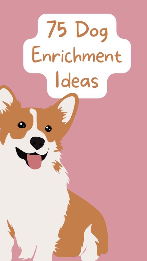 Dog Enrichment Ideas, Dog Boredom, Dog Entertainment, Bored Dog, Diy Dog Toys, Dog Enrichment, Dog Games, Dog Exercise, Pet Blog