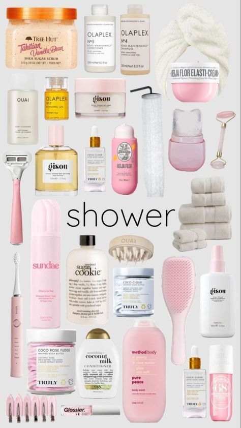 Shower Routine, Your Aesthetic, Different Types, Beauty Products, Energy, Shower, Pink, Beauty