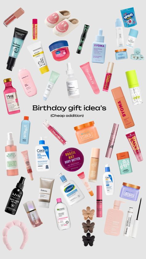 Cheap gift ideas Birthday Gift On A Budget, Last Min Birthday Gift Ideas, Cute Cheap Gifts For Friends, Small Birthday Present Ideas, Cheap Gifts For Friends Birthday, Birthday List Ideas Gift, Cheap Bday Gifts, Cute Cheap Gifts, Cheap Birthday Gift Ideas