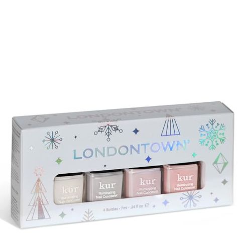 Amazon.com: LONDONTOWN Illuminating Nail Concealer, Vegan, Cruelty Free, Gluten Free, Paraben Free,Pink, 0.40 Fl Oz (Pack of 1) : Beauty & Personal Care Nail Concealer, Sheer Nail Polish, Holiday Nails Winter, Sheer Nails, Mini Collection, Primrose Oil, Dry Nails, Nail Polish Sets, London Town