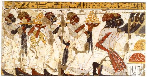 ancient art | Nubians in Ancient Egyptian art. | Mathilda's Anthropology Blog. Ancient Nubia, Egyptian Painting, Ancient Israelites, Ancient Origins, Tutankhamun, Ancient Egyptian Art, African History, Egyptian Art, Ancient History